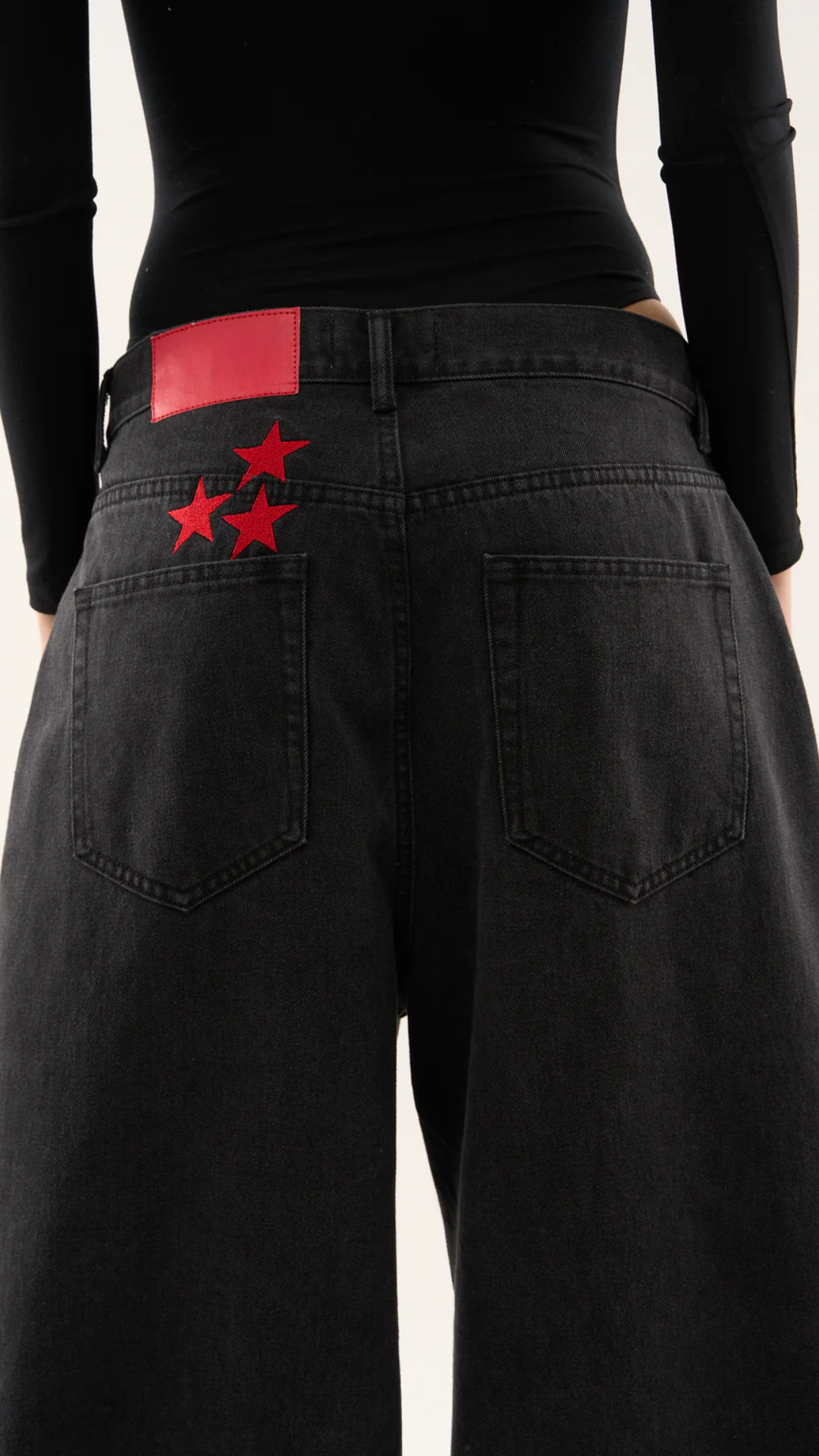 Starry Jean - Washed Black